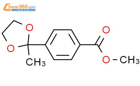 78906-11-3,4-(2-甲基-1,3-二氧杂烷-2-基)苯甲酸甲酯化学式、结构式、分子式、mol – 960化工网