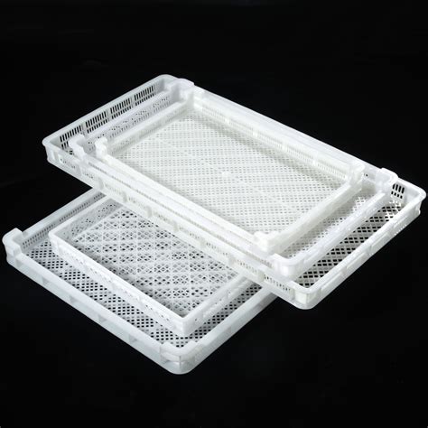 冷冻盘塑料单冻器烘盘网格加厚冷冻晾晒盘塑料烘干盘菊花烘烤盘-阿里巴巴