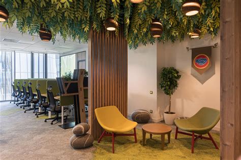 河南知名设计公司分享创意森林主题网络公司办公室装修-办公资讯-上海勃朗空间设计公司