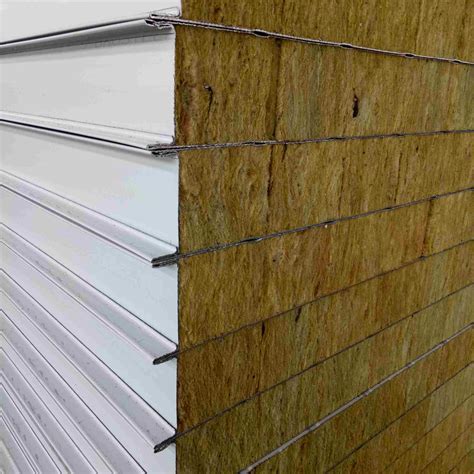 彩钢岩棉板的介绍及应用-东莞市宏仁钢结构材料有限公司