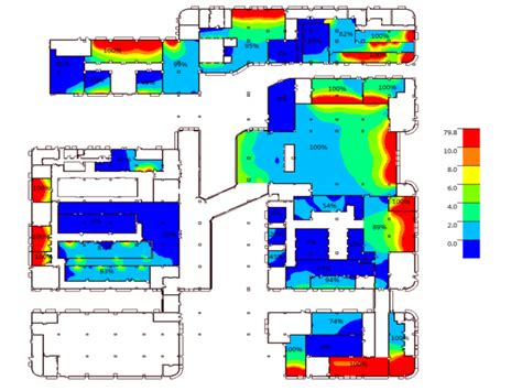 医院项目视野分析计算书29p-其他施工资料-筑龙建筑施工论坛