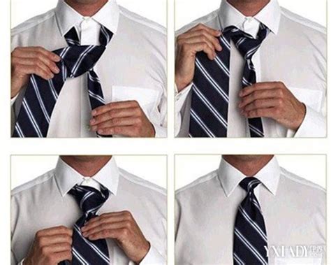 男士领带打法,领带的系法,领带打法图解