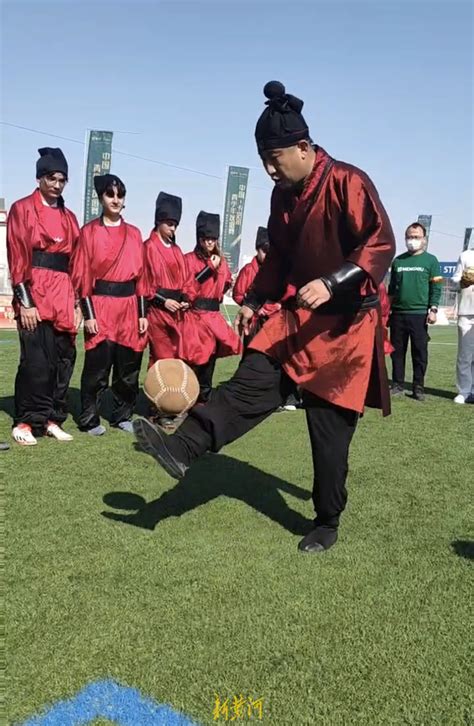 上热搜啦！中国蹴鞠走进卡塔尔世界杯！_齐文化博物院