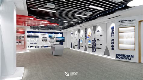 惠州市平海发电厂有限公司展厅设计_三墨设计工作室-站酷ZCOOL