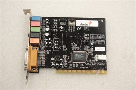 Genius C3DX CMI8738 Chipset 6 Channel 5.1 PCI Sound Card