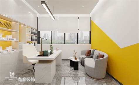 现代简约深圳总经理办公室装修设计案例