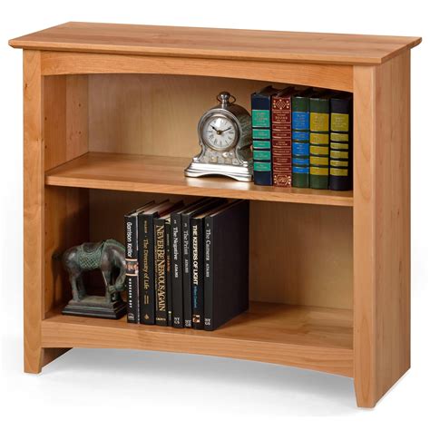 Bookcases Solid Wood Alder Bookcase with 1 Open Shelf | Williams & Kay ...