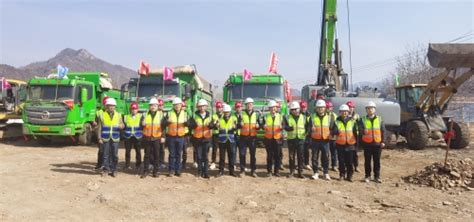 中国水利水电第五工程局有限公司 基层动态 承德市国际康旅度假区项目D5地块举行开工仪式