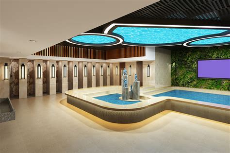 足浴会所.足疗会所设计案例效果图 - 效果图交流区-建E室内设计网