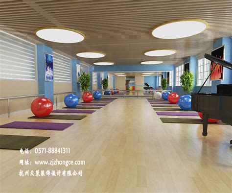 舞蹈培训机构设计案例-杭州众策装饰装修公司