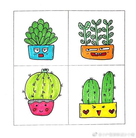 植物简笔画图片