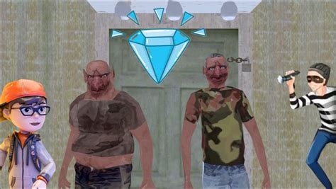 疯狂双胞胎：塔米偷到钻石逃跑了，坏蛋哥哥把弟弟推下了楼！_腾讯视频}
