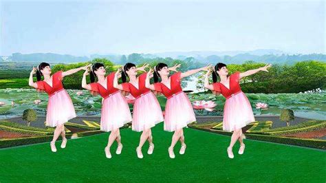 广州红色枫叶广场舞我是你的格桑花-背面演绎一样精彩漂亮_广场舞教学视频_广场舞地盘