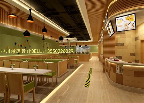 美食城设计-餐厅设计|空间|室内设计|腾锐品牌策划设计 - 原创作品 - 站酷 (ZCOOL)