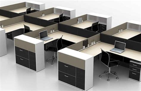Corporate Office Furniture - Small Cubicles - 2x4x53