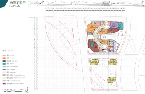 湖北住宅小区施工现场平面布置图CAD图纸_土木在线