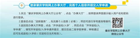 十、登录肇庆学院网上办事大厅，完善个人信息并提交入学申请-肇庆学院迎新服务网