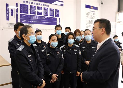 南京市公安局蒋平副局长一行来校调研指导疫情防控工作