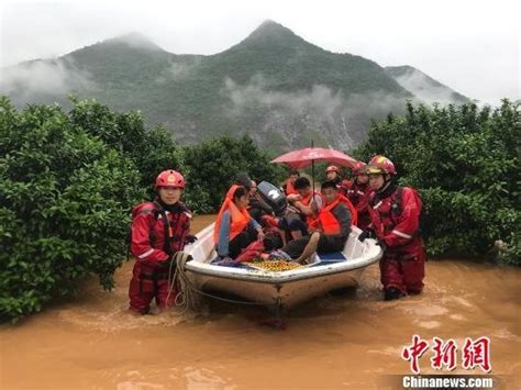 广西桂林五大主要河流现超警洪水 多个景区关停
