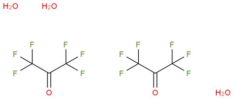 13098-39-0 六氟丙酮倍半水 cas号13098-39-0分子式、结构式、MSDS、熔点、沸点