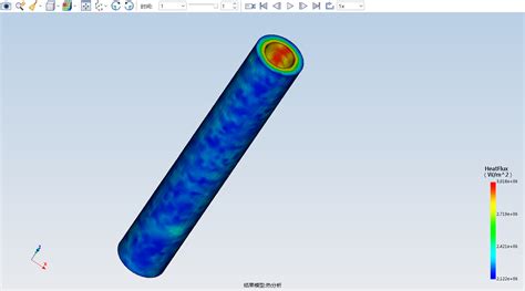 空心圆柱热分析模型