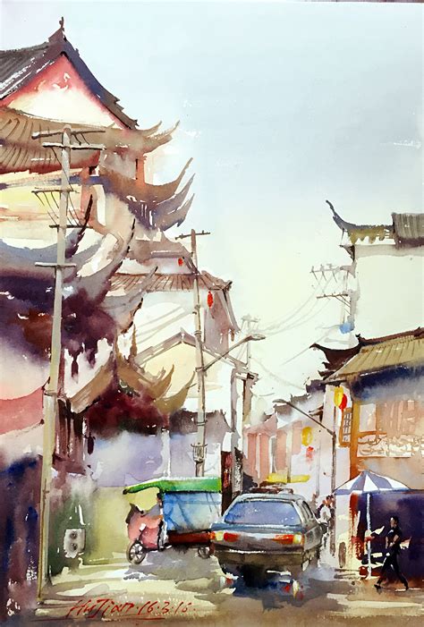 上海水彩 粉画作品展在东外滩艺术空间开幕|水彩|天津美术网-天津美术界门户网站