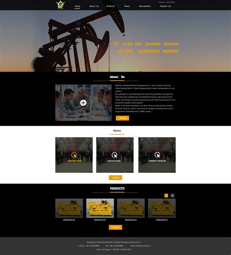 石油|网页|企业官网|小陌_Design - 原创作品 - 站酷 (ZCOOL)