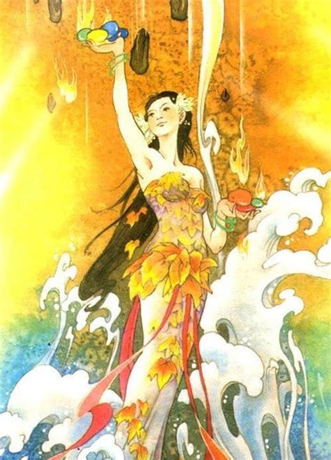 女娲补天图片