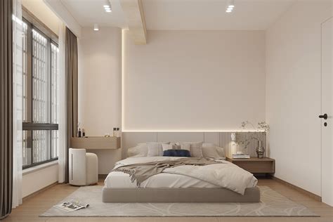 侘寂风客厅卧室 - 效果图交流区-建E室内设计网