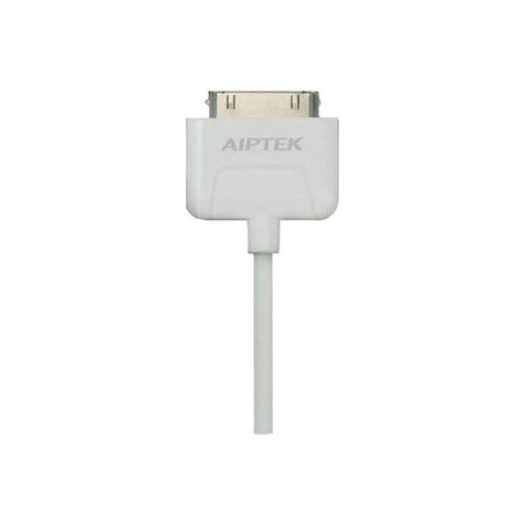 Aiptek - 430018 - Câble AV pour PocketCinema Séries/iPhone/iPod - Blanc ...