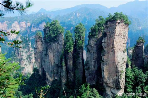 张家界原名青岩山，素有“三千峰林八百水”之说，地貌奇特|张家界|青岩山|峰林_新浪新闻