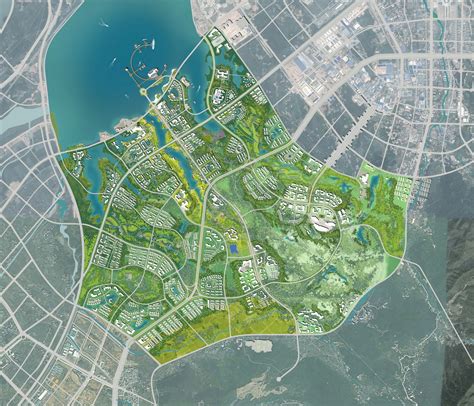 九江市八里湖新区生态组团概念规划设计-城市规划建筑案例-筑龙建筑设计论坛