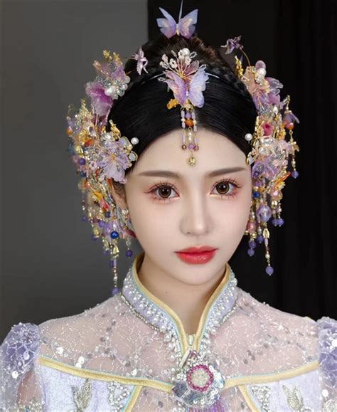 梦幻新娘发型图片