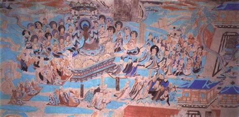 莫高窟巨幅壁画《涅槃经变》：看释迦牟尼佛的涅槃__凤凰网