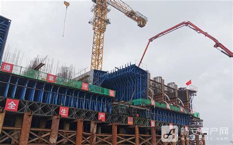 安庆美的新能源汽车零部件战略新基地项目有新进展 从基础施工正式步入钢结构吊装阶段
