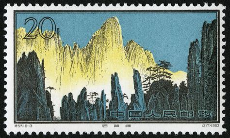1929年安徽黄山老照片 90年前的黄山秀美风光-天下老照片网