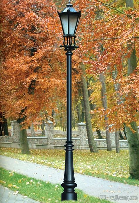 3米LED90W欧式庭院灯现代铝材庭院灯头景观灯路灯户外园林灯具-阿里巴巴