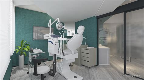 牙科诊所 - 效果图交流区-建E室内设计网
