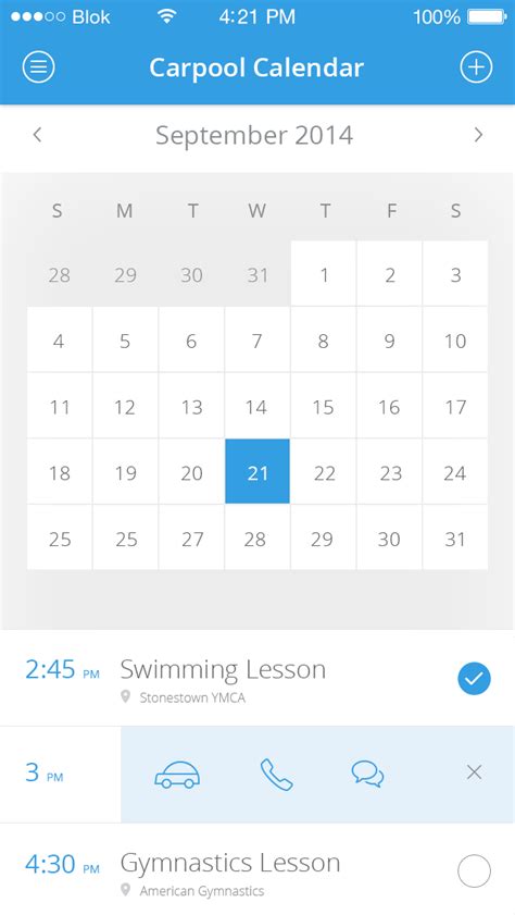 手机版日历和日期选择器 原型 – AxureShop产品原型网