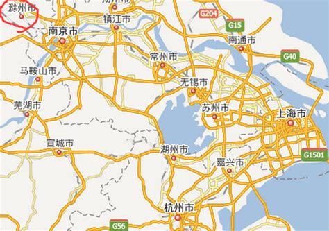 滁州市地名_安徽省滁州市行政区划 - 超赞地名网