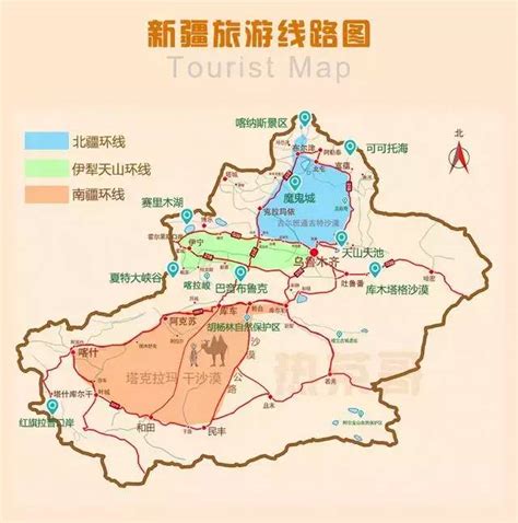 北疆大环线路线及推荐景点-最佳出发时间_旅泊网