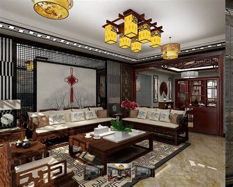 中国味 - 中式风格三室两厅装修效果图 - 蒋浩设计效果图 - 每平每屋·设计家
