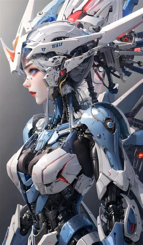 机甲少女图片
