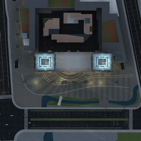 双塔式超高层办公楼3dmax 模型下载-光辉城市