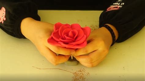 怎么用橡皮泥做玫瑰花-百度经验