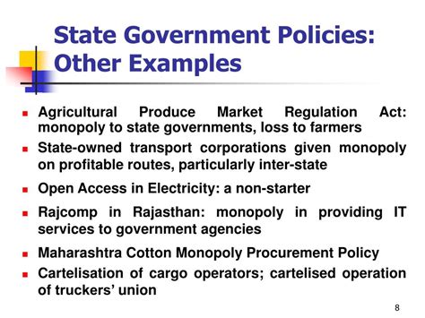 4. Federal government policies related to the National Program for ...