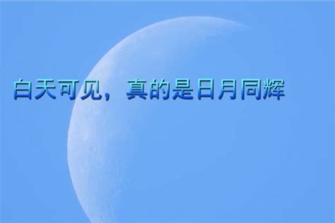 日月同辉图片