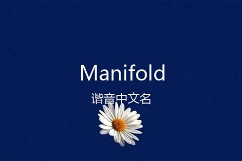 Manifold[曼杰]的中文翻译及英文名意思-在线翻译网