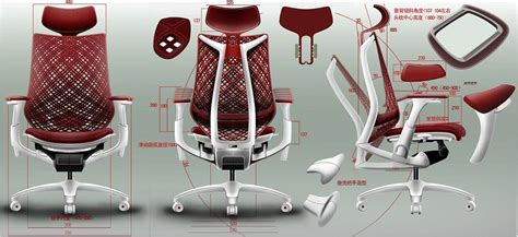 人机工程学办公椅设计 联丰椅业项目展示|工业/产品|生活用品 ...
