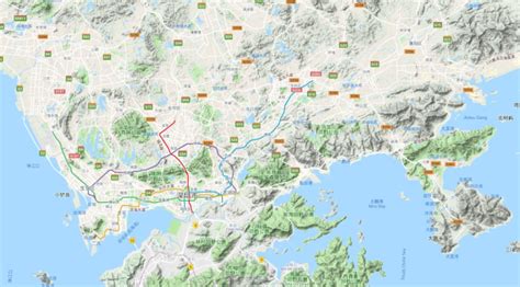 深圳市区地图图片